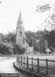 St John The Baptist's Church c.1960, Hagley