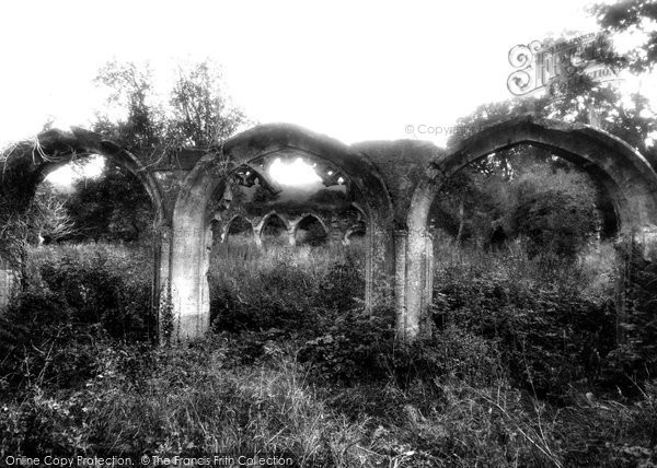 Photo of Hailes, Abbey, From The West 1924