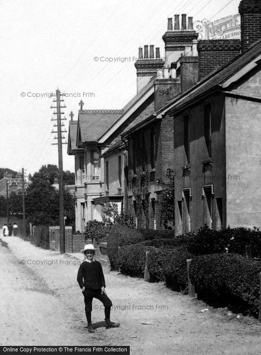 Photo of Hailsham, A Boy In South Road 1902