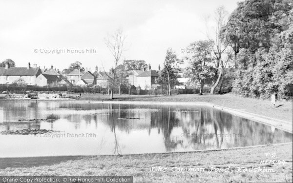 Photo of Hailsham, Common, The Pond c.1955