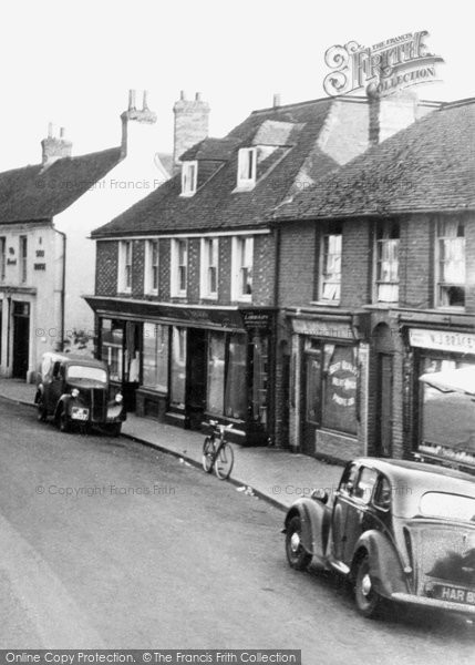 Photo of Hailsham, High Street c.1955