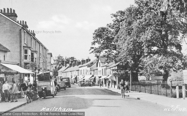 Photo of Hailsham, High Street c.1955