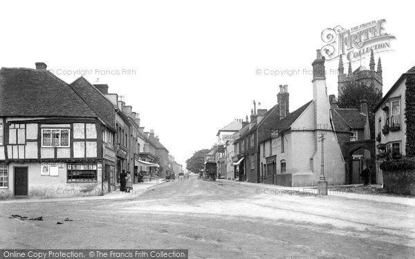 Photo of Hailsham, Market Square 1900
