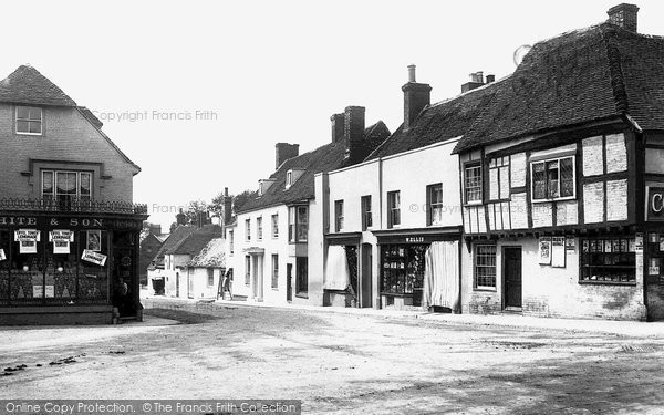 Photo of Hailsham, Market Square Looking Into George Street 1899