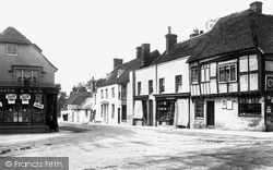 Market Square Looking Into George Street 1899, Hailsham
