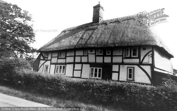 Photo of Hailsham, Old Thatched Cottage, Hempstead Lane c.1960
