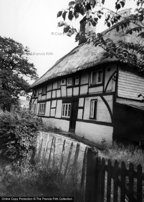 Photo of Hailsham, Old Thatched Cottage, Hempstead Lane c.1960