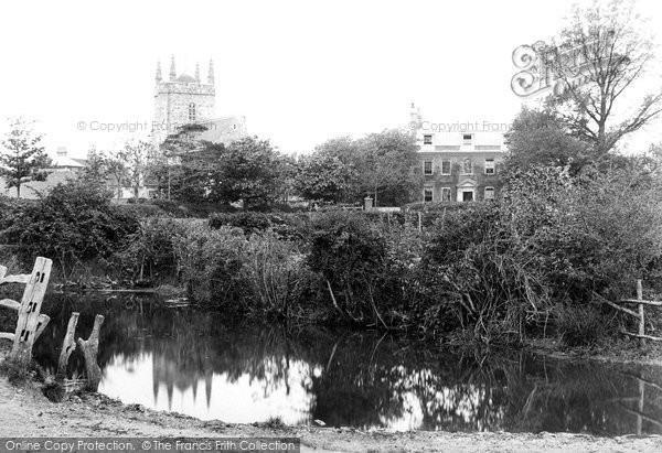 Photo of Hailsham, St Mary's Church And Vicarage 1900