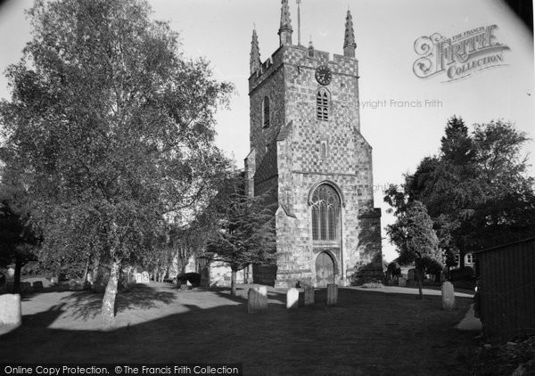 Photo of Hailsham, St Mary's Church c.1955