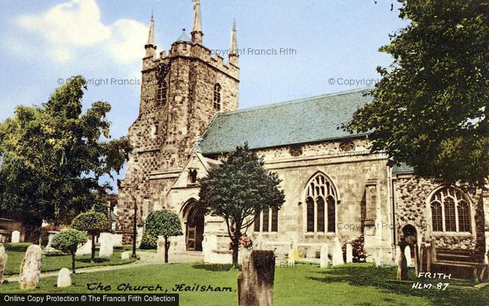 Photo of Hailsham, St Mary's Church c.1965