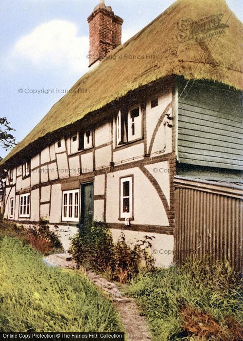 Photo of Hailsham, Thatched Cottage c.1965