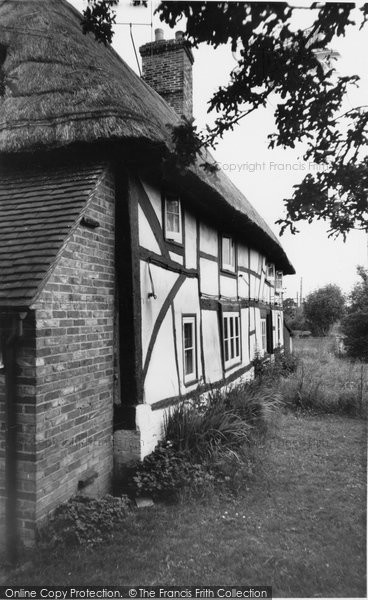 Photo of Hailsham, Thatched Cottage c.1965