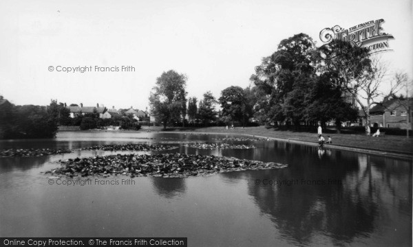 Photo of Hailsham, The Pond c.1960