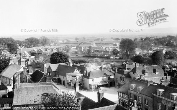 Photo of Hailsham, View From Church Tower 1900