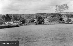 Village From Greenway Hill c.1960, Halberton