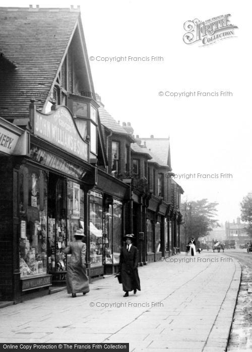 Photo of Hale, Shopping On Ashley Road 1913