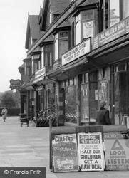 Shops On Ashley Road c.1955, Hale