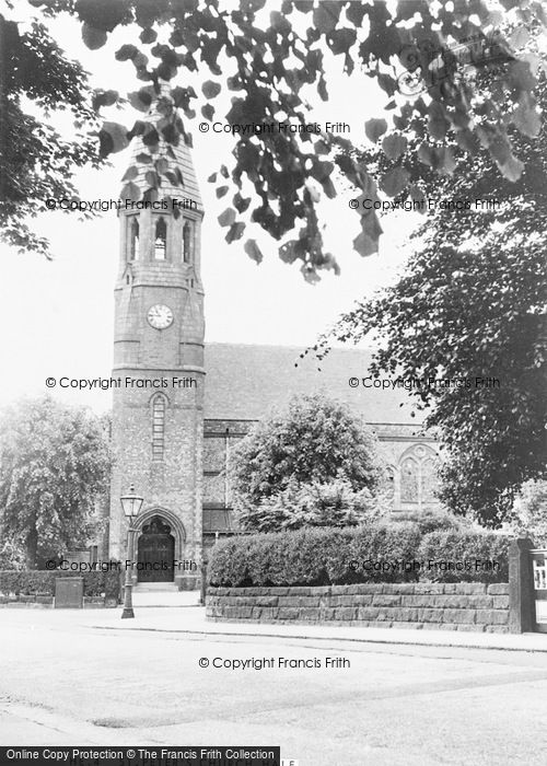 Photo of Hale, St Peter's Church c.1955