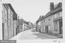 Chediston Street c.1955, Halesworth