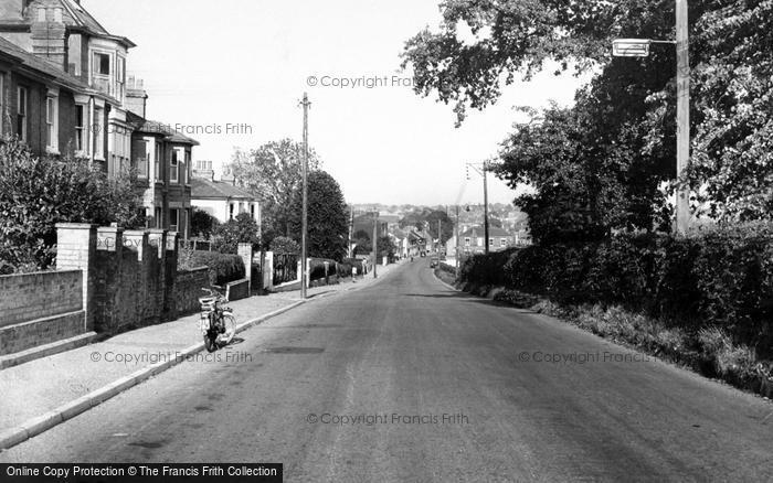 Photo of Halesworth, London Road c.1960