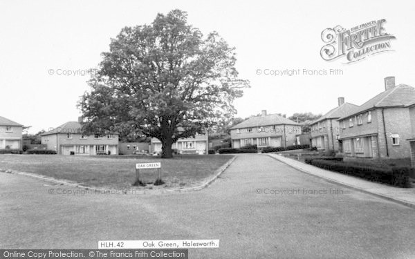 Photo of Halesworth, Oak Green c.1960