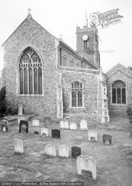 Photo of Halesworth, The Church c.1955