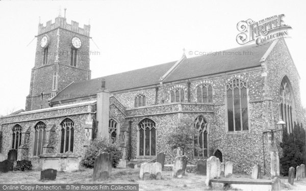 Photo of Halesworth, The Church c.1960