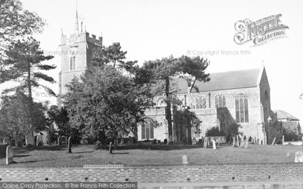 Photo of Halesworth, The Church c.1960