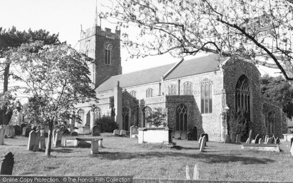 Photo of Halesworth, The Church c.1960