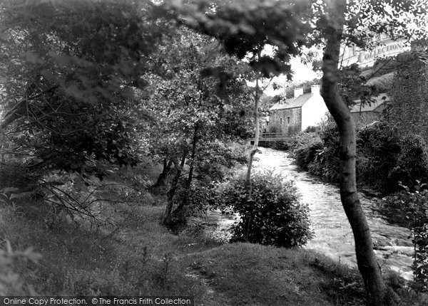 Photo of Halfway, The River Gwydderig c.1952