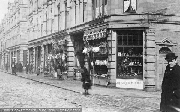 Photo of Halifax, Butchers Shop 1893