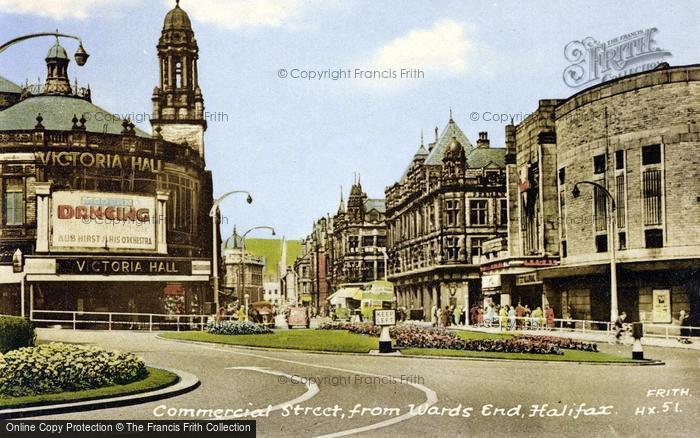 Photo of Halifax, Commercial Street From Wards End 1956