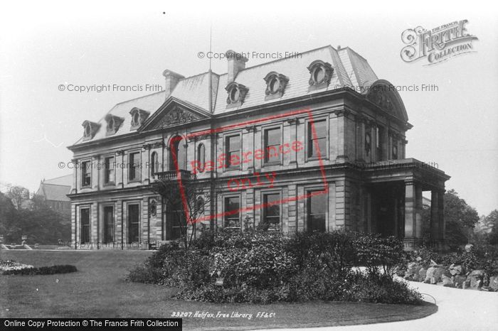 Photo of Halifax, Free Library 1893