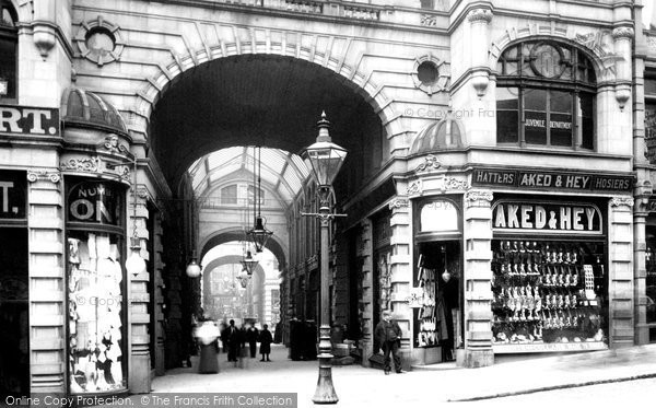 Photo of Halifax, Market Hall Entrance 1896