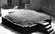 Halifax, remains of the Gibbet c1957