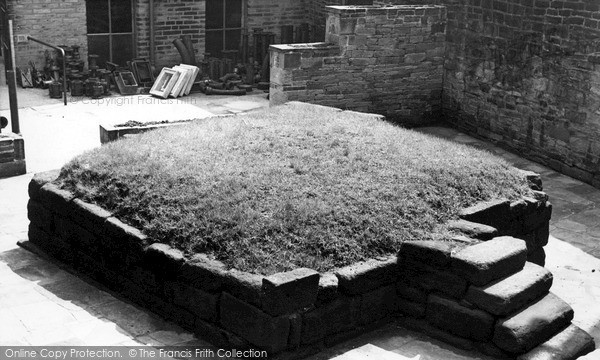 Photo of Halifax, remains of the Gibbet c1957