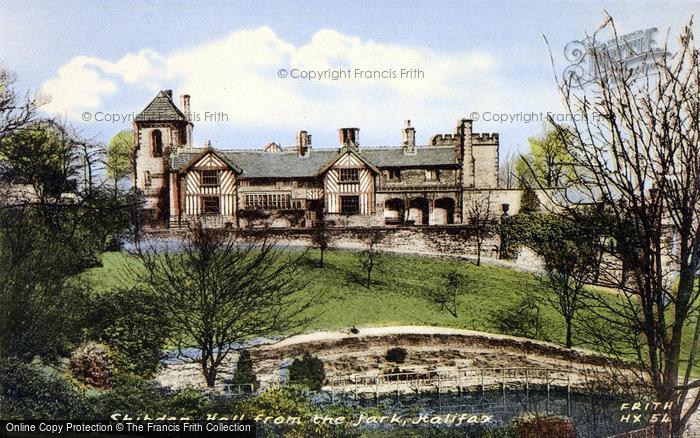 Photo of Halifax, Shibden Hall From The Park c.1955