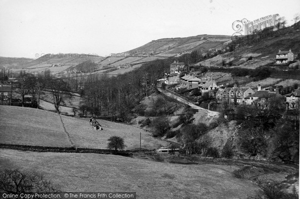 Photo of Halifax, Shibden Valley c.1955