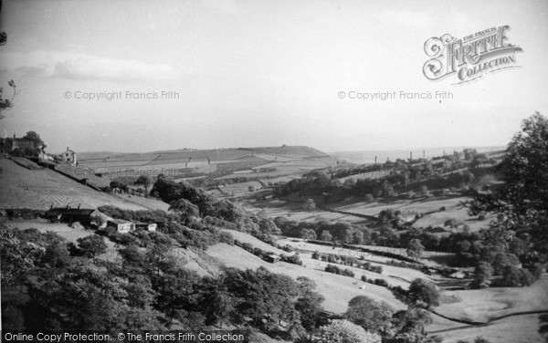 Photo of Halifax, Shibden Valley c.1955