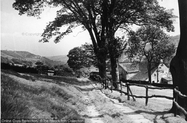 Photo of Halifax, Shibden Valley c.1955