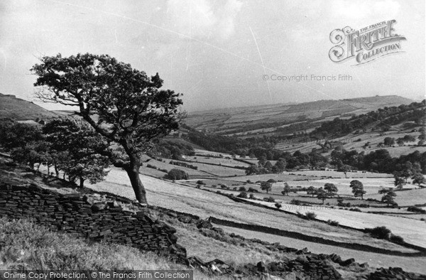 Photo of Halifax, Shibden Valley c.1955