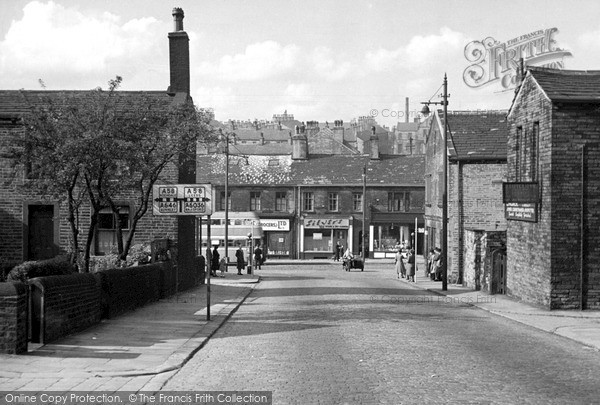 Photo of Halifax, Skircoat Moor Road, King Cross c.1955