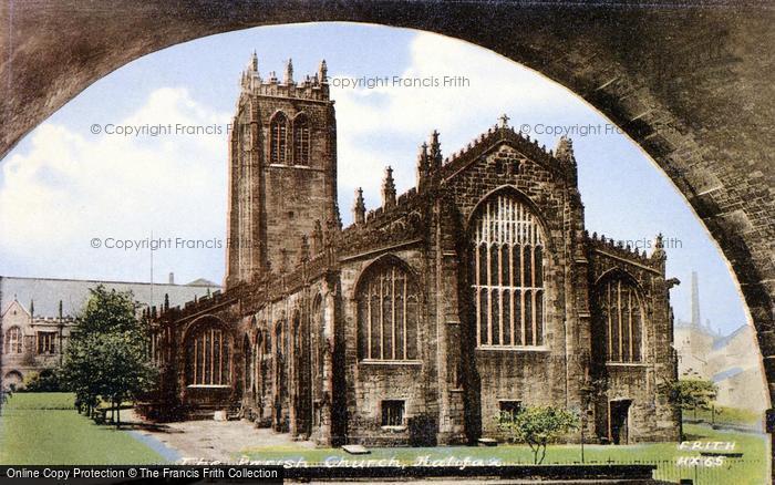 Photo of Halifax, St John The Baptist Church c.1960