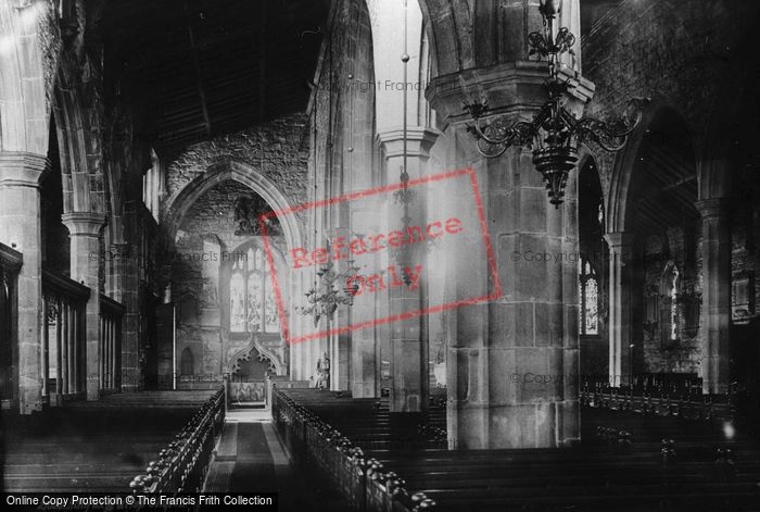 Photo of Halifax, St John The Baptist's Church, Interior 1888