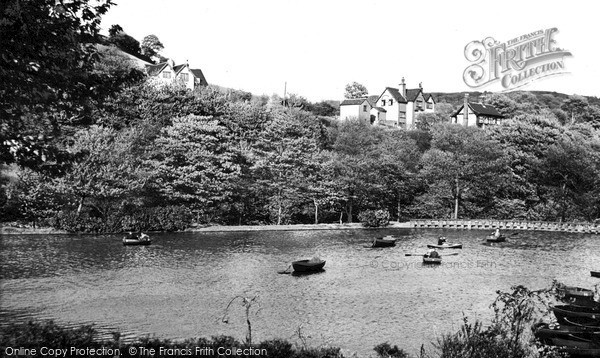 Photo of Halifax, The Boating Lake, Shibden Park c.1955