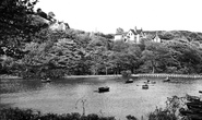 The Boating Lake, Shibden Park c.1955, Halifax