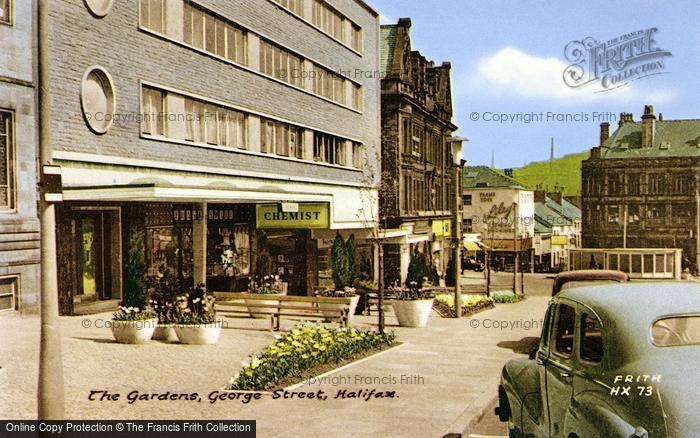 Photo of Halifax, The Gardens, George Street c.1960