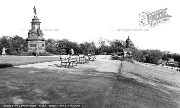 Photo of Halifax, The Promenade, West View Park c.1955