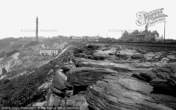 Photo of Halifax, The Rocks 1893