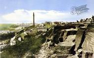 The Rocks And Wainhouse Tower c.1955, Halifax
